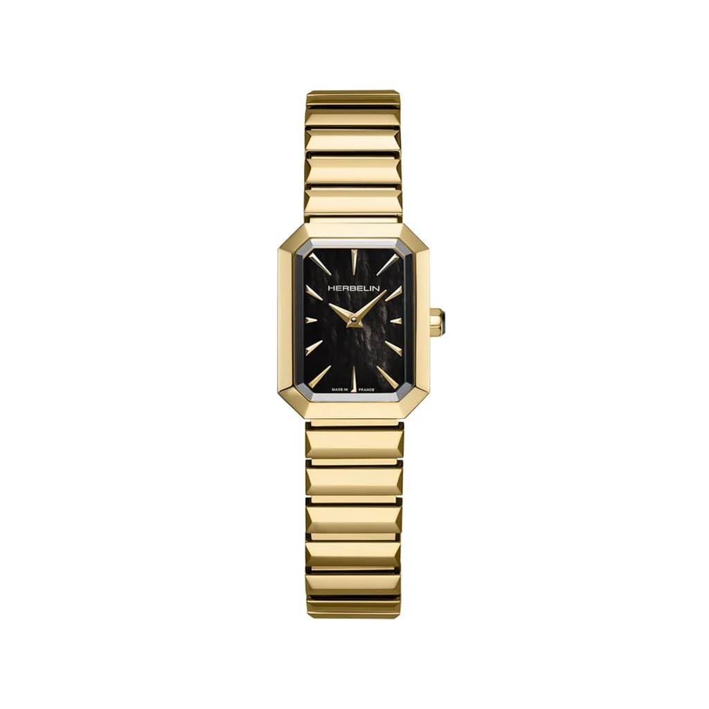 Michel Herbelin Montre Michel Herbelin Octogone Acier PVD Doré - 17556BP1N49
