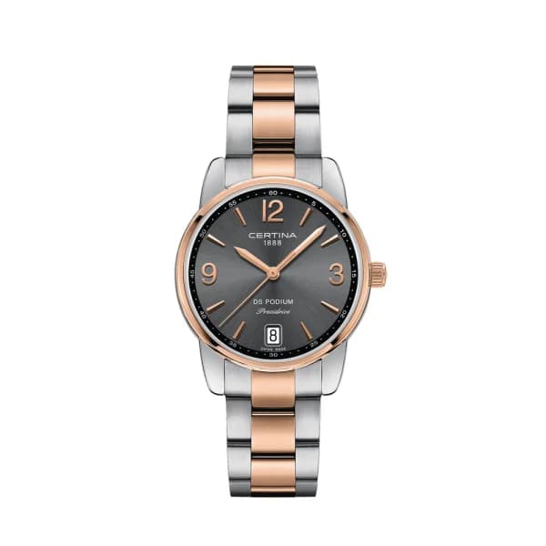 Certina Montre Certina DS Podium Lady 33mm Quartz Cadran Gris