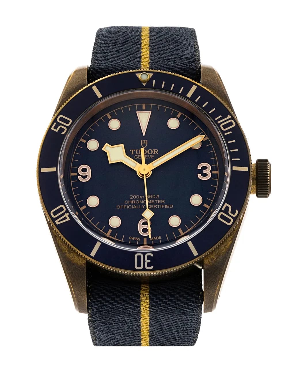 Tudor Heritage Black Bay — cadran bleu