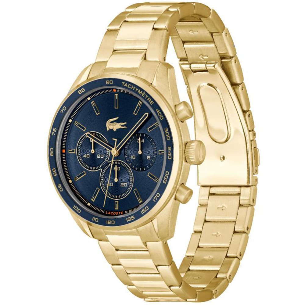 Lacoste Montre Lacoste Collection Boston en Acier et PVD Doré