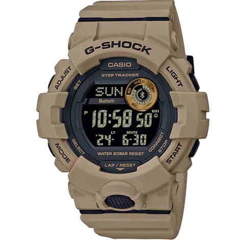 Casio Montre GShock G-Squad - Série GBD-800 - Beige 54.1 x 48.6 mm- GBD-800UC-5