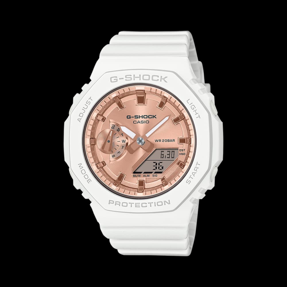 Casio G-Shock S-Series — boîtier blanc