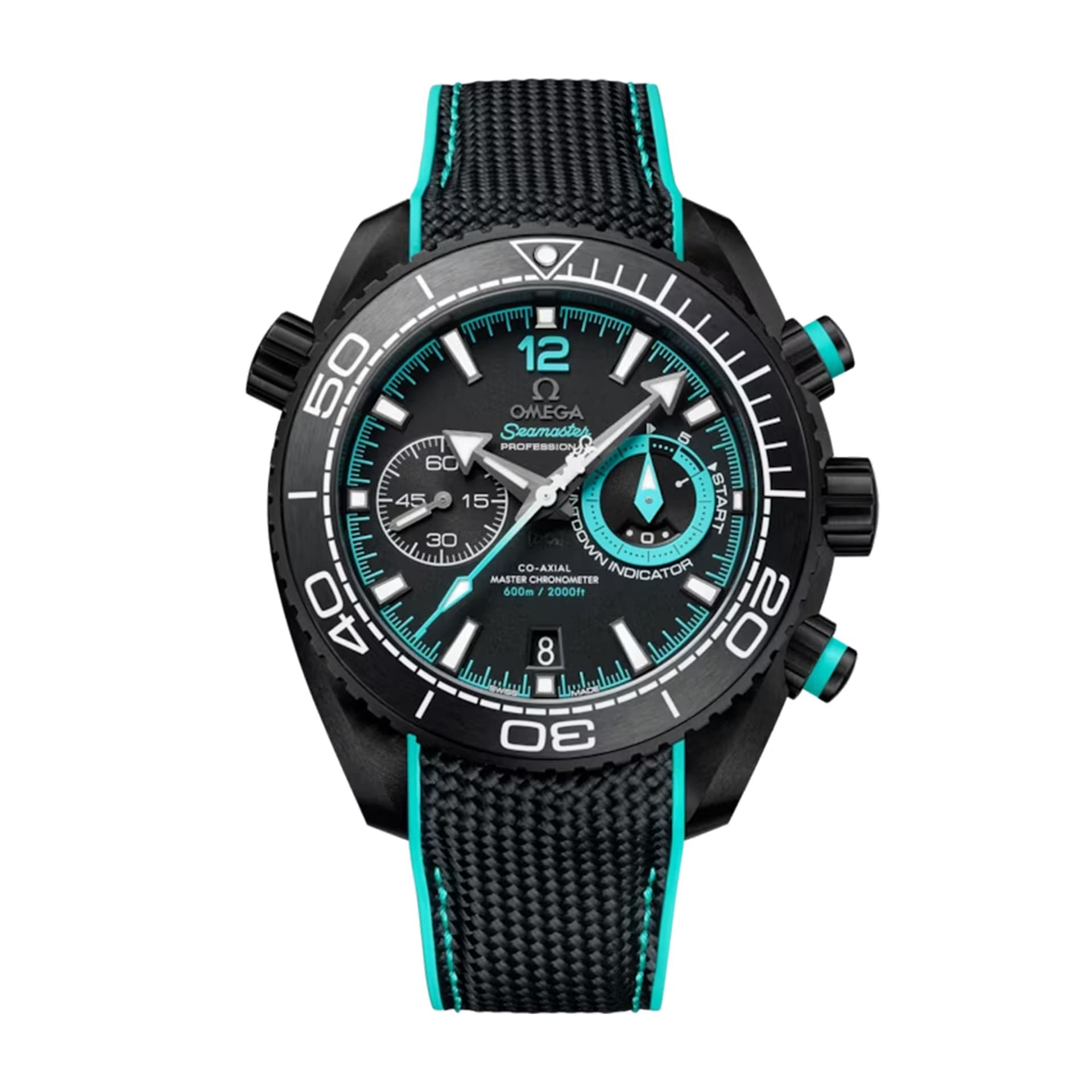 Omega Seamaster Planet Ocean 600m — cadran noir