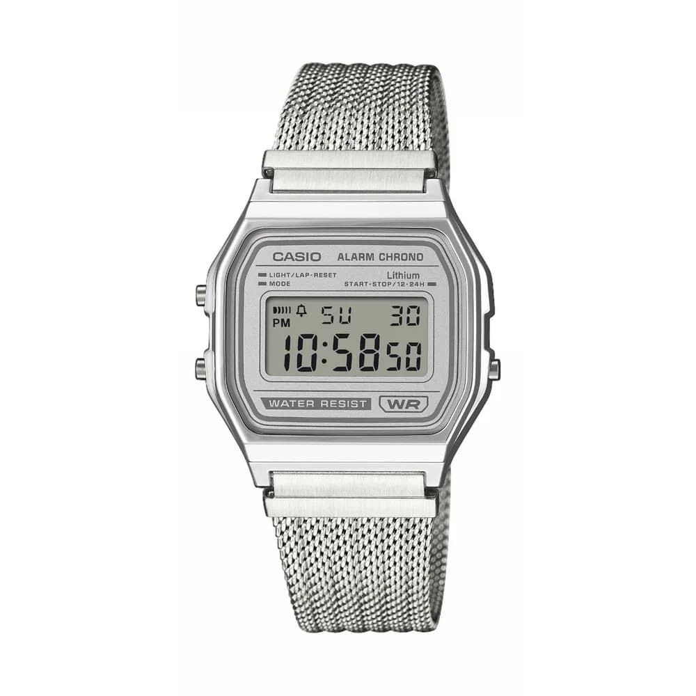 Casio Montre quartz Mixte Vintage Gris