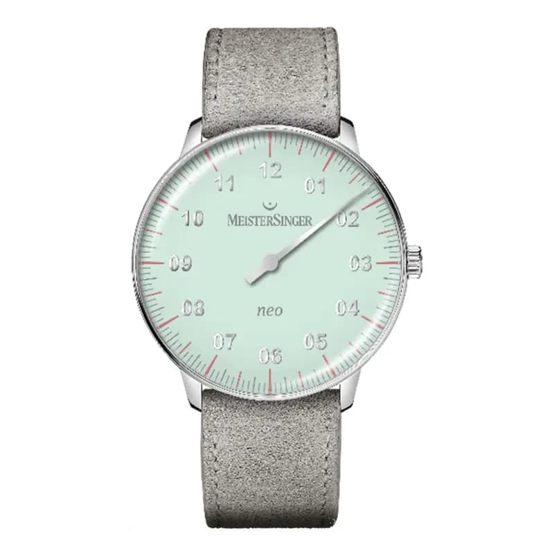MeisterSinger Montre Neo Special Vert clair S-NES929S