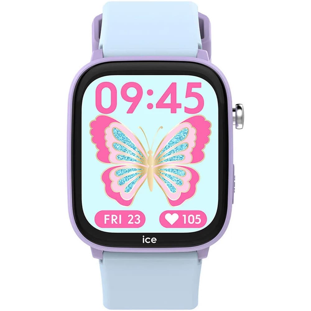 Ice Watch Montre Connectée Ice Watch Collection Ice Smart Junior 3.0 en Silicone Bleu