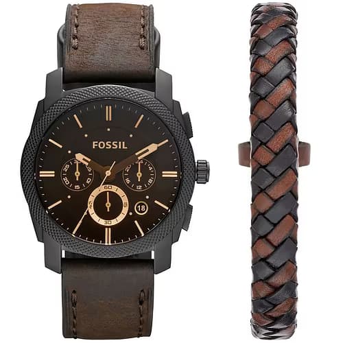 Fossil Homme — cadran noir
