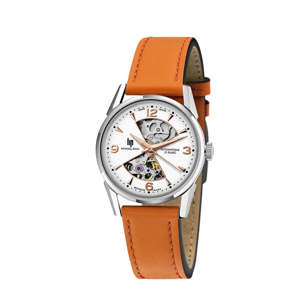 Lip Montre Lip Himalaya - Unisexe - cadran Argent- 33.5 mm - Acier inoxydable - 671680