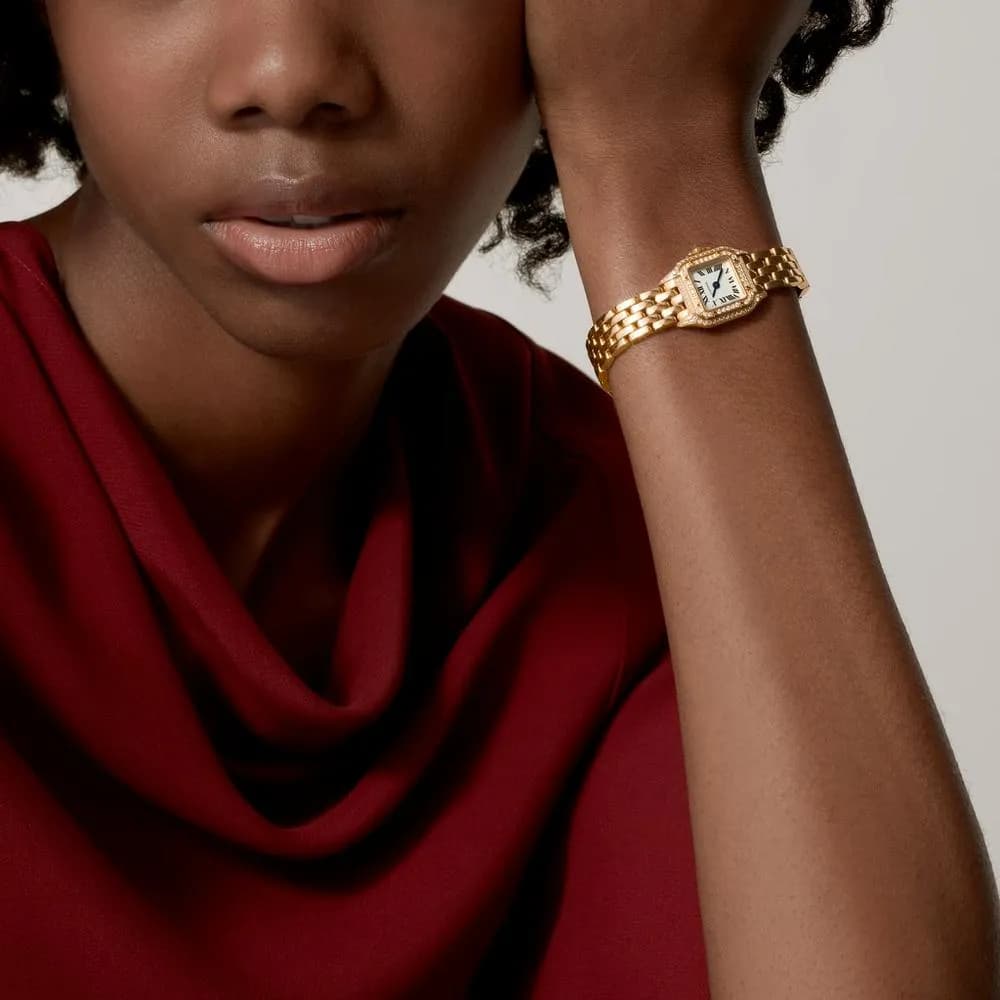 Panthère de Cartier — boîtier or rose 25 mm