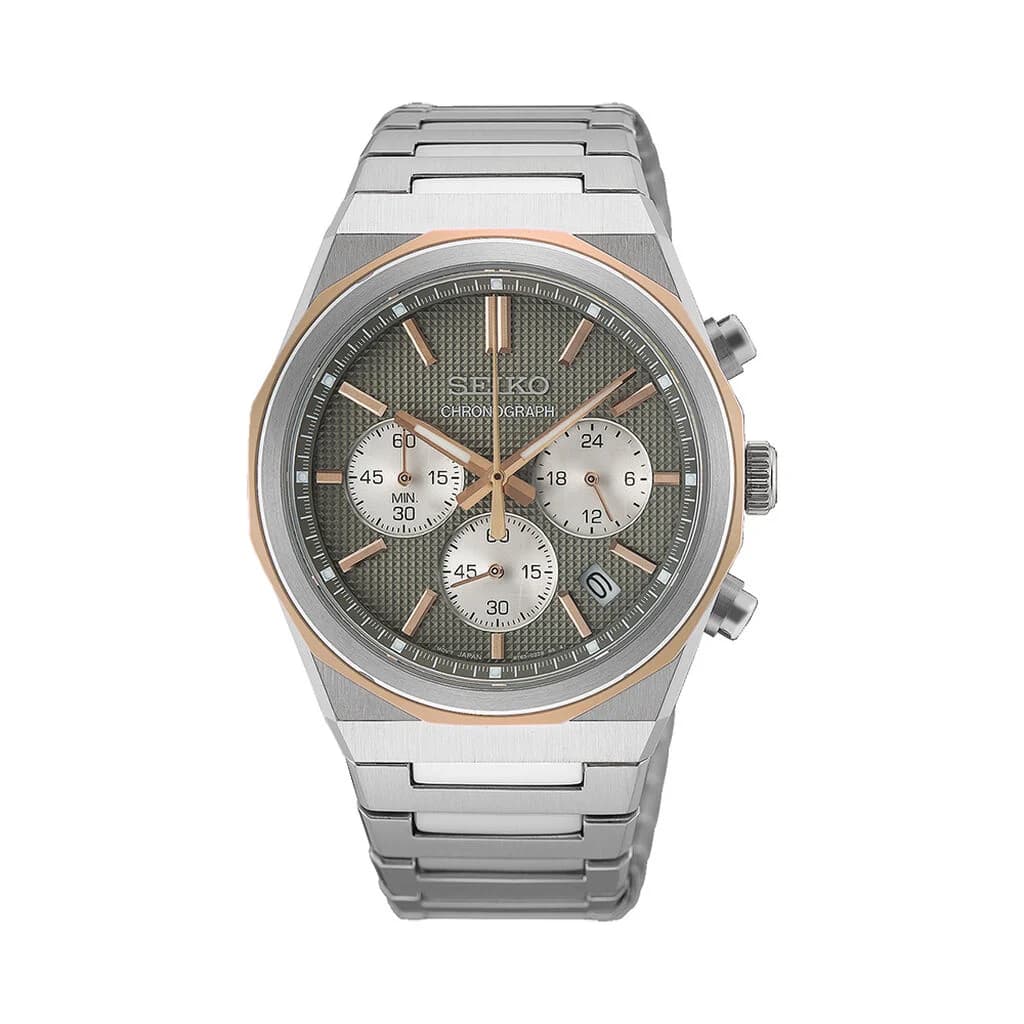 Seiko Montre Seiko Sport Chrono 40 Gris