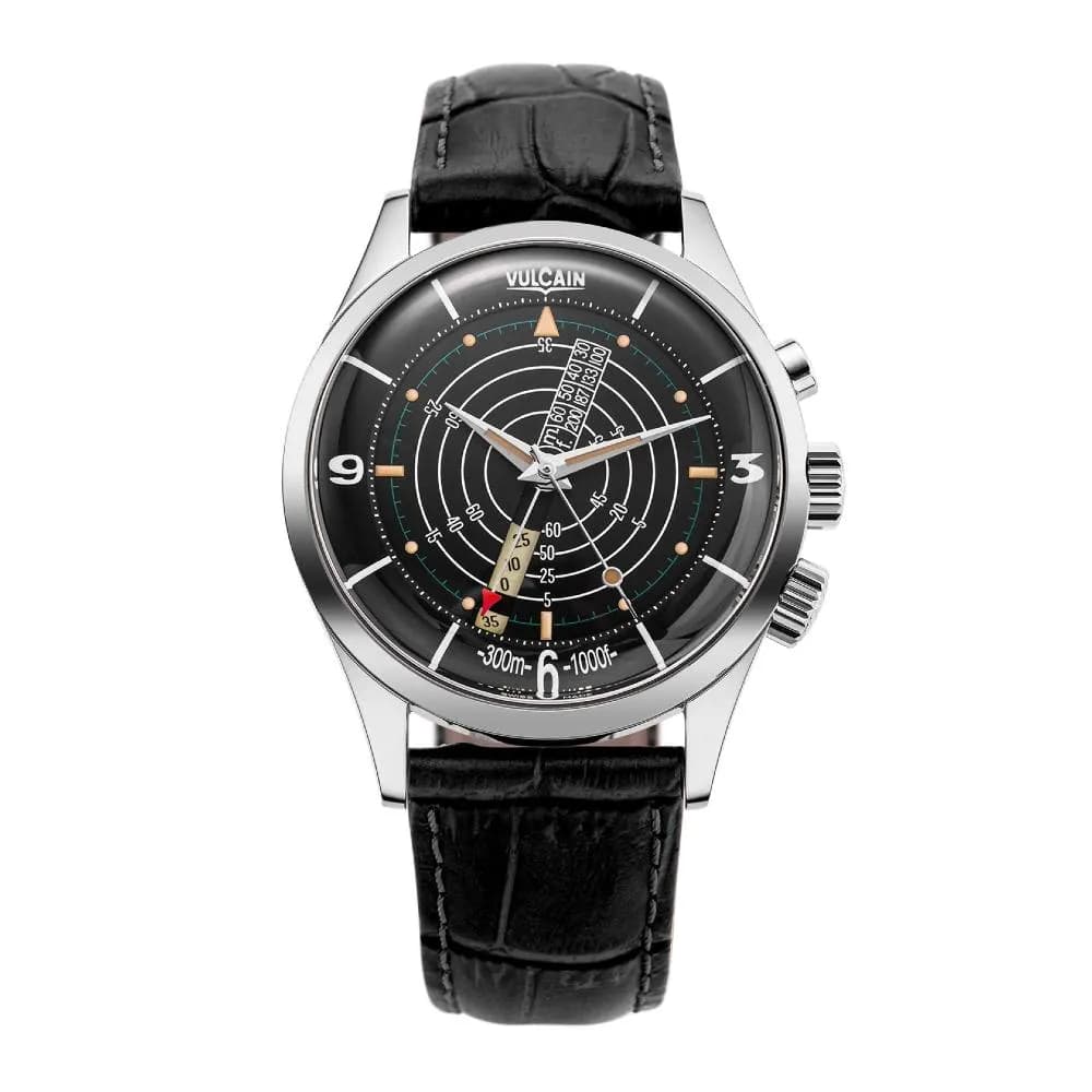 Vulcain Nautical Black Beige Patina