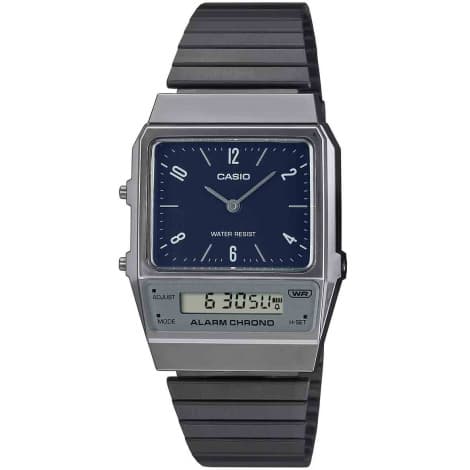 Casio Vintage AQ-800 — cadran bleu marine