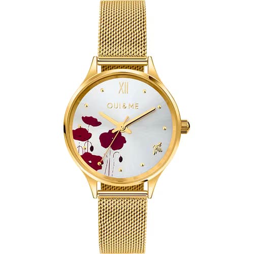 Oui & Me Montre Femme Oui&me Acier inoxydable Or jaune ME010405