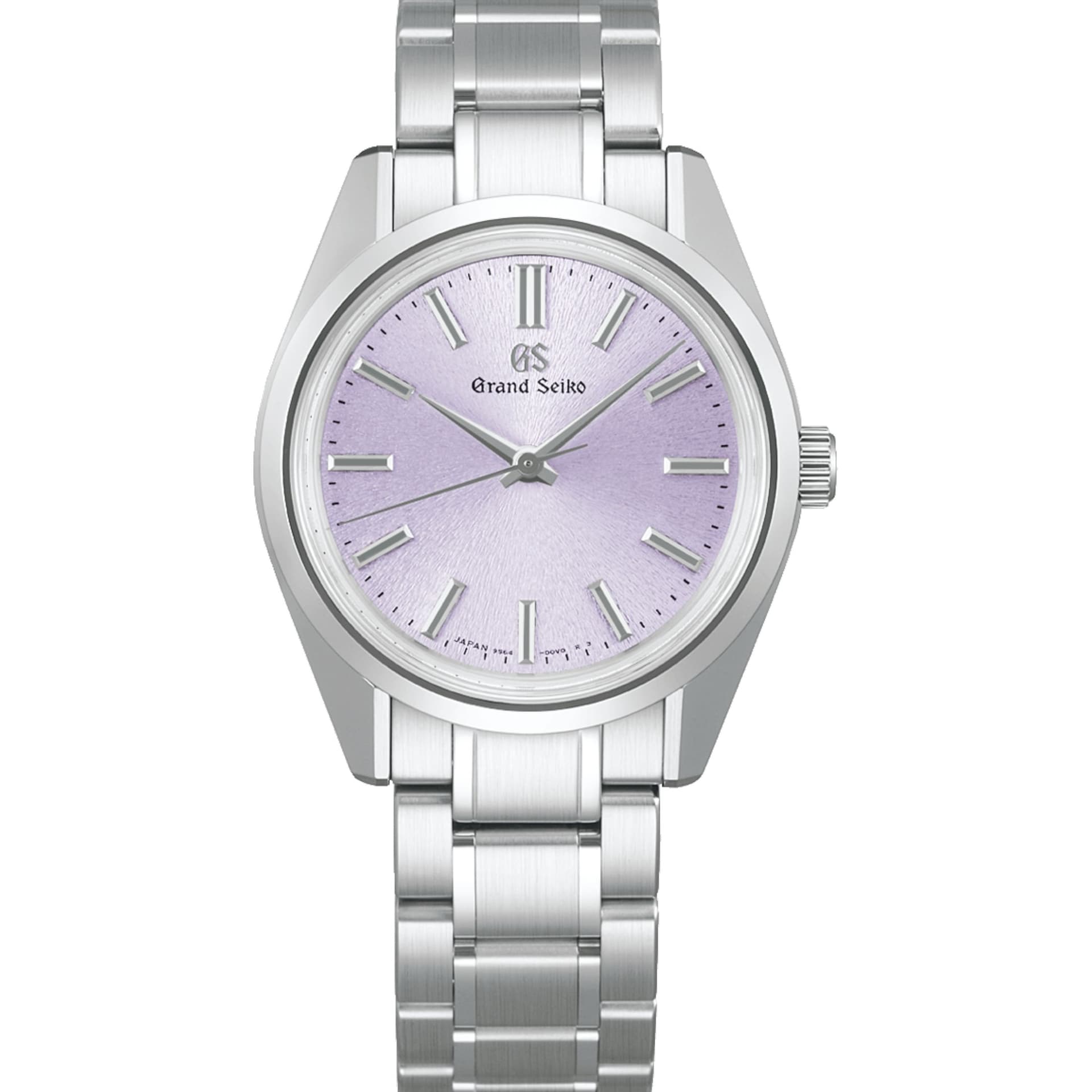 Grand Seiko Montre Grand Seiko Heritage 44GS "Kiri" mécanique cadran violet bracelet acier 36,5 mm