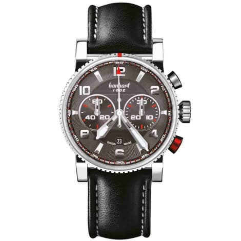 Hanhart Montre Hanhart Primus Racer Anthracite Automatique diamètre 44 mm- 741.240-0020