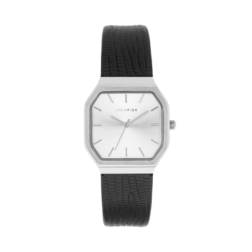 Louis Pion Montre quartz Femme Valentine Argenté