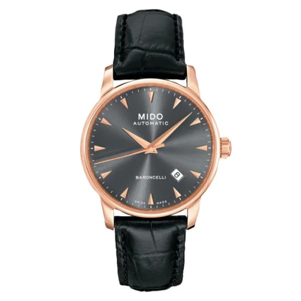 Mido Montre Mido Baronccelli Midnight Blue Gent 38 mm- M8600.3.13.4