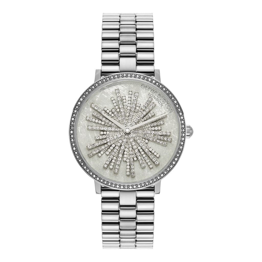Olivia Burton Montre Olivia Burton Ice Burst Argenté