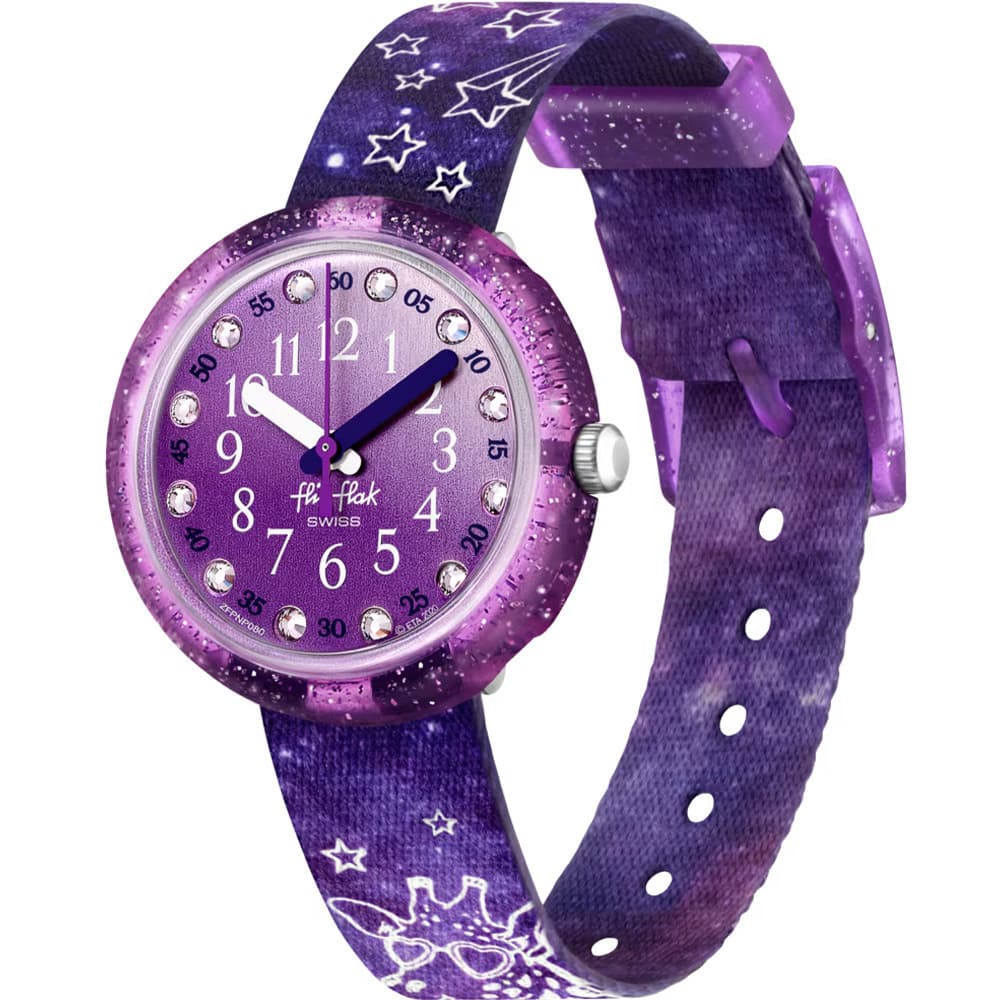Flik Flak Montre Flik Flak en Plastique Bleu