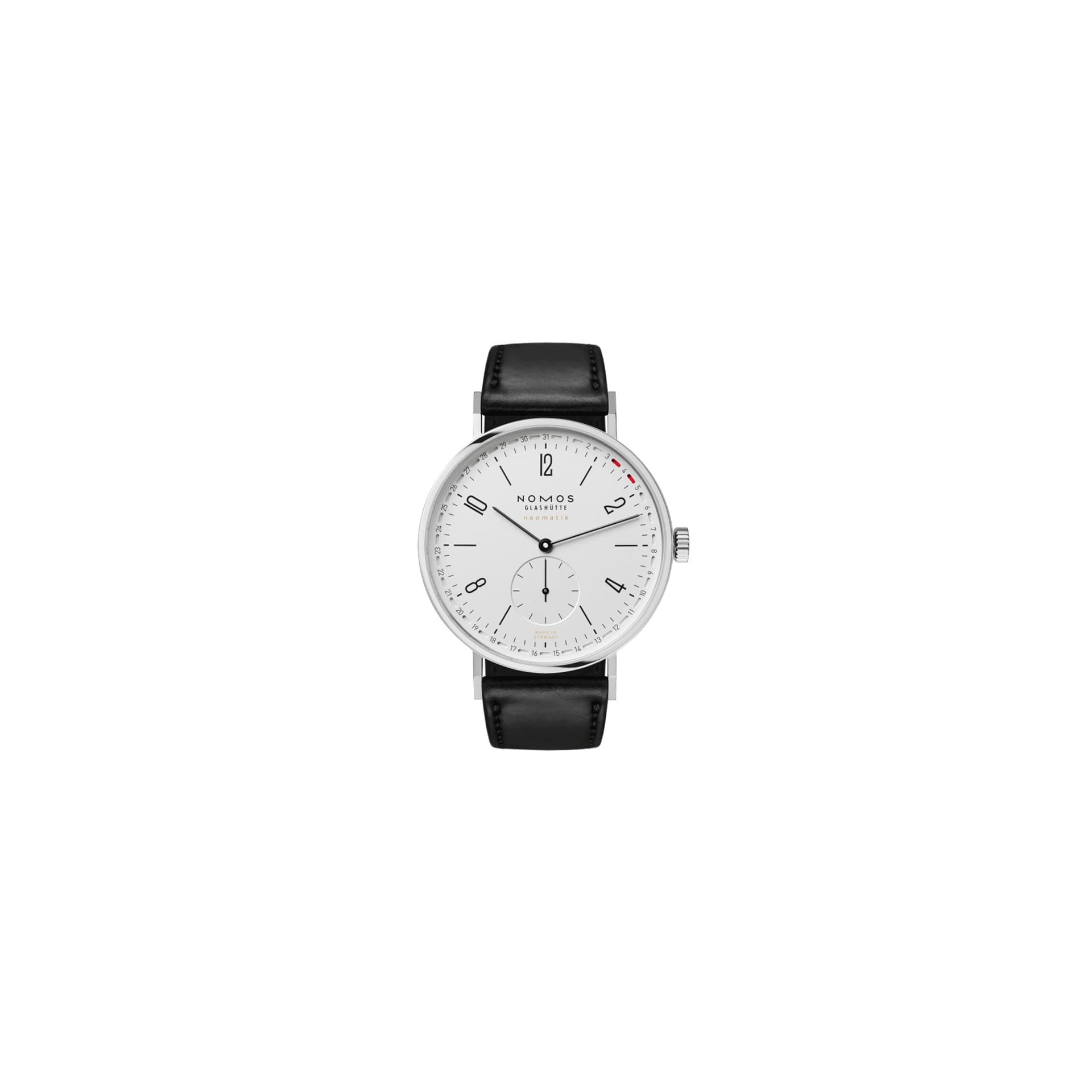 Nomos Montre NOMOS Tangente Neomatik 41 Update bracelet cuir noir cousu main 40,5 mm