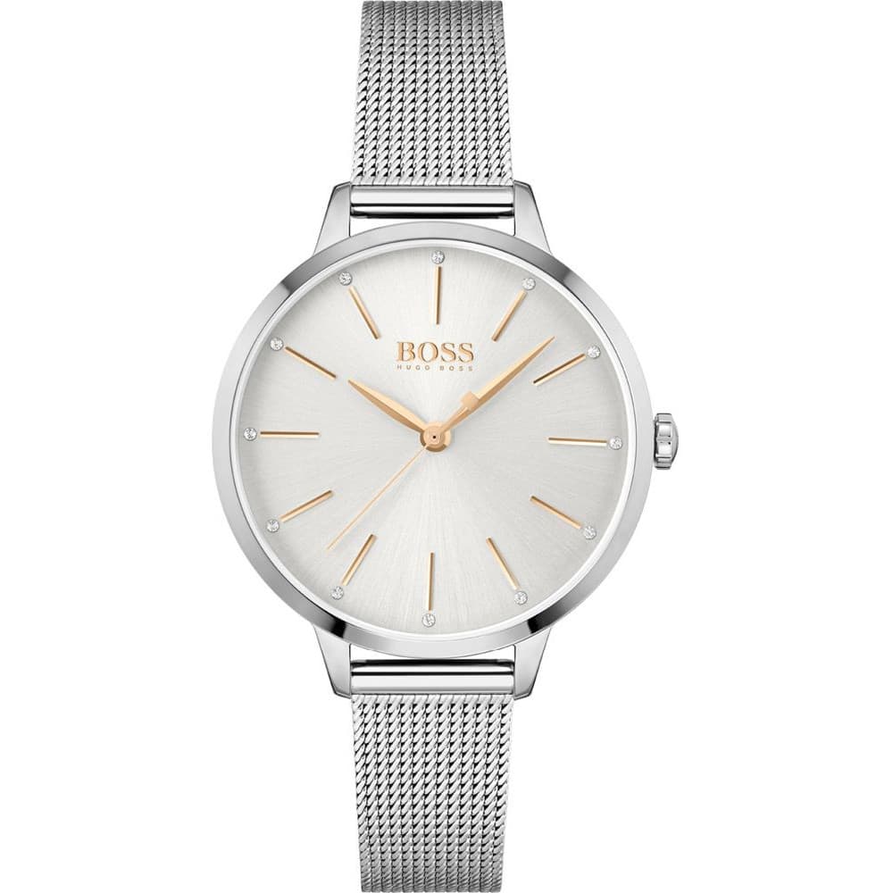 Hugo Boss Montre Boss en Acier Argenté