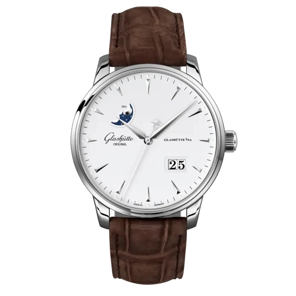 Glashütte Original Senator Excellence Date Panorama Phase de Lune