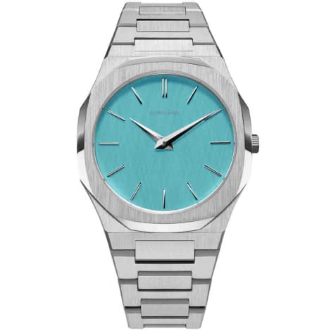 D1 Milano Montre D1 Milano Ultra Thin Light Blue Quartz - 38 mm- Cadran Bleu Clair - UTBU08