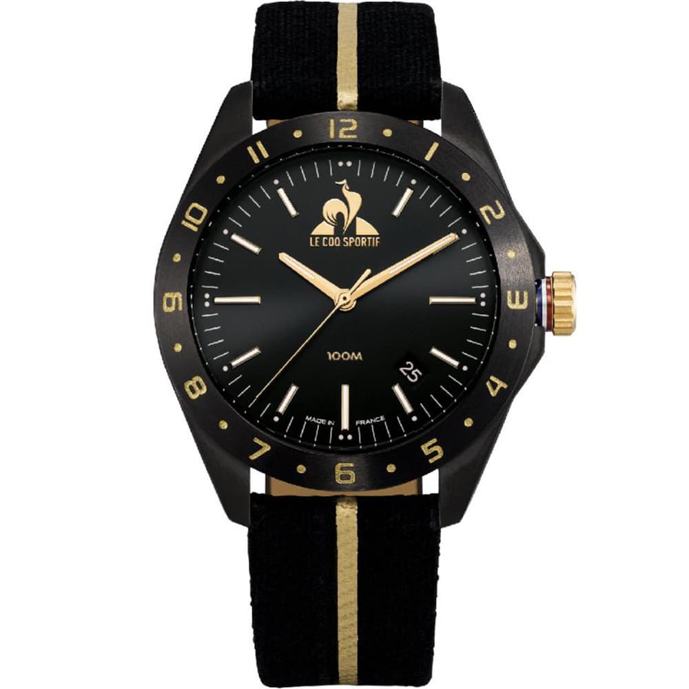 Le Coq Sportif Montre le Coq Sportif Collection Coq d'Or en Nylon Noir