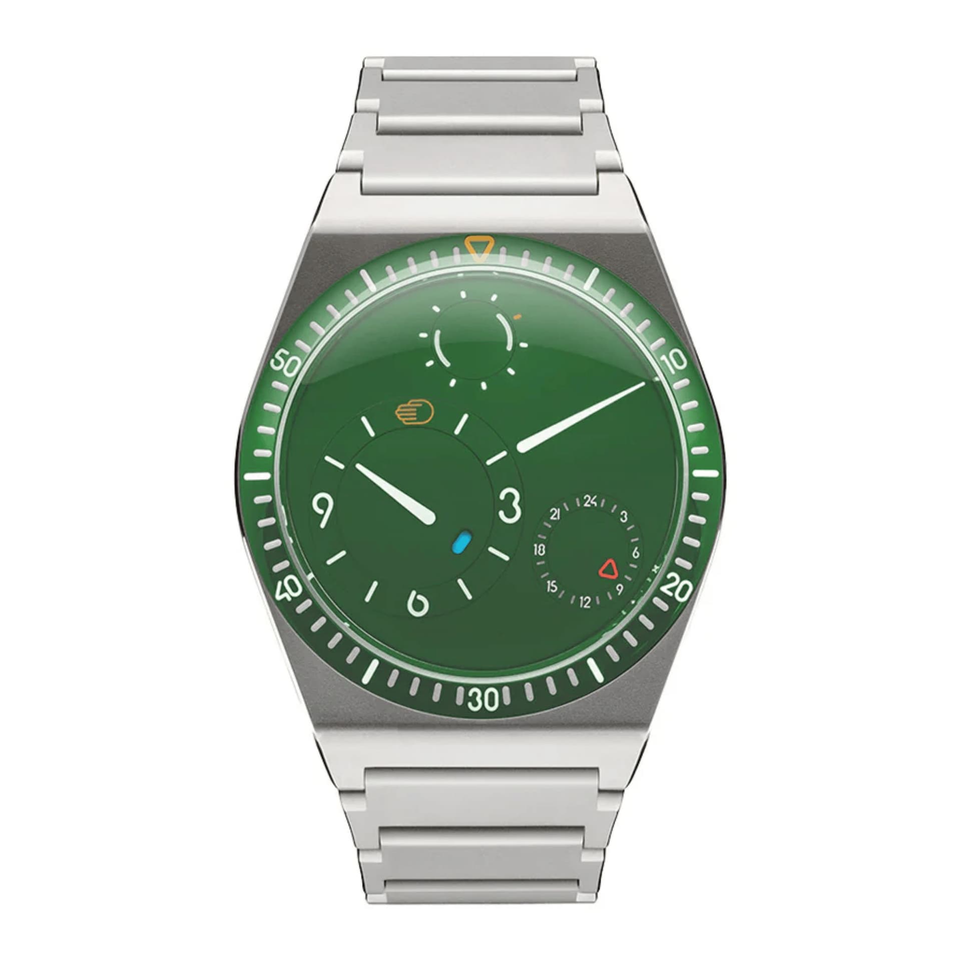 Ressence Montre Ressence Type 7 Cactus GMT automatique bracelet titane 41 mm