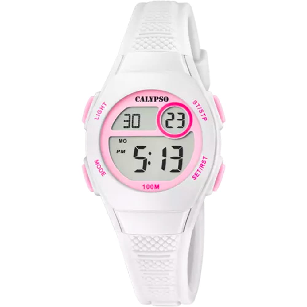 Calypso Montre Calypso en Caoutchouc Blanc