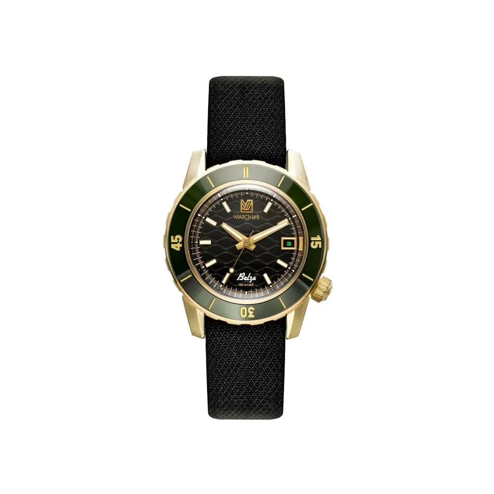 March LA.B Montre Belza Automatique Twin Black
