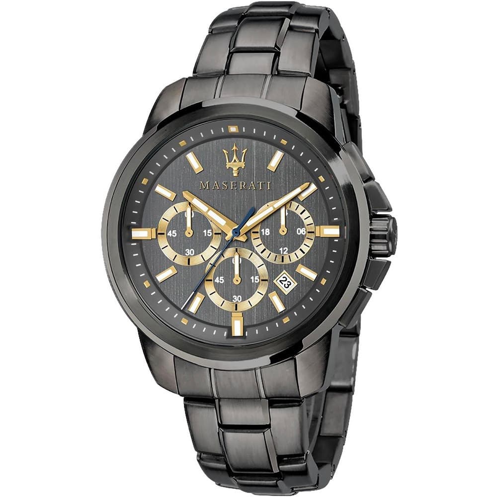 Maserati Montre Maserati en Acier Anthracite
