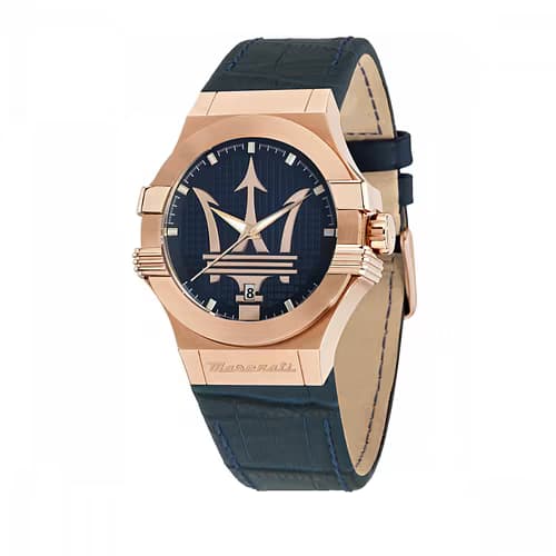 Maserati Montre Analogique Homme Maserati Cuir Bleu R8851108027