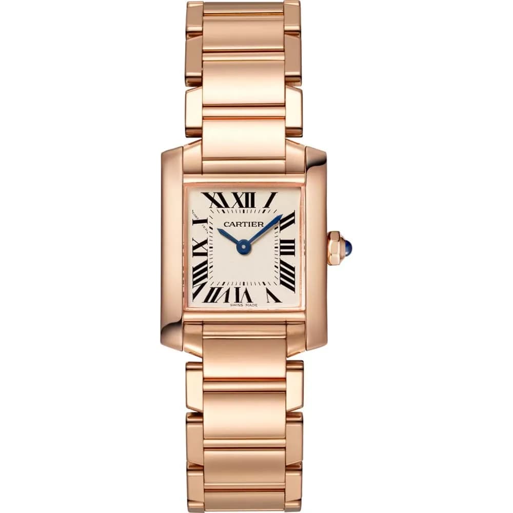 Cartier Tank Française — boîtier or rose
