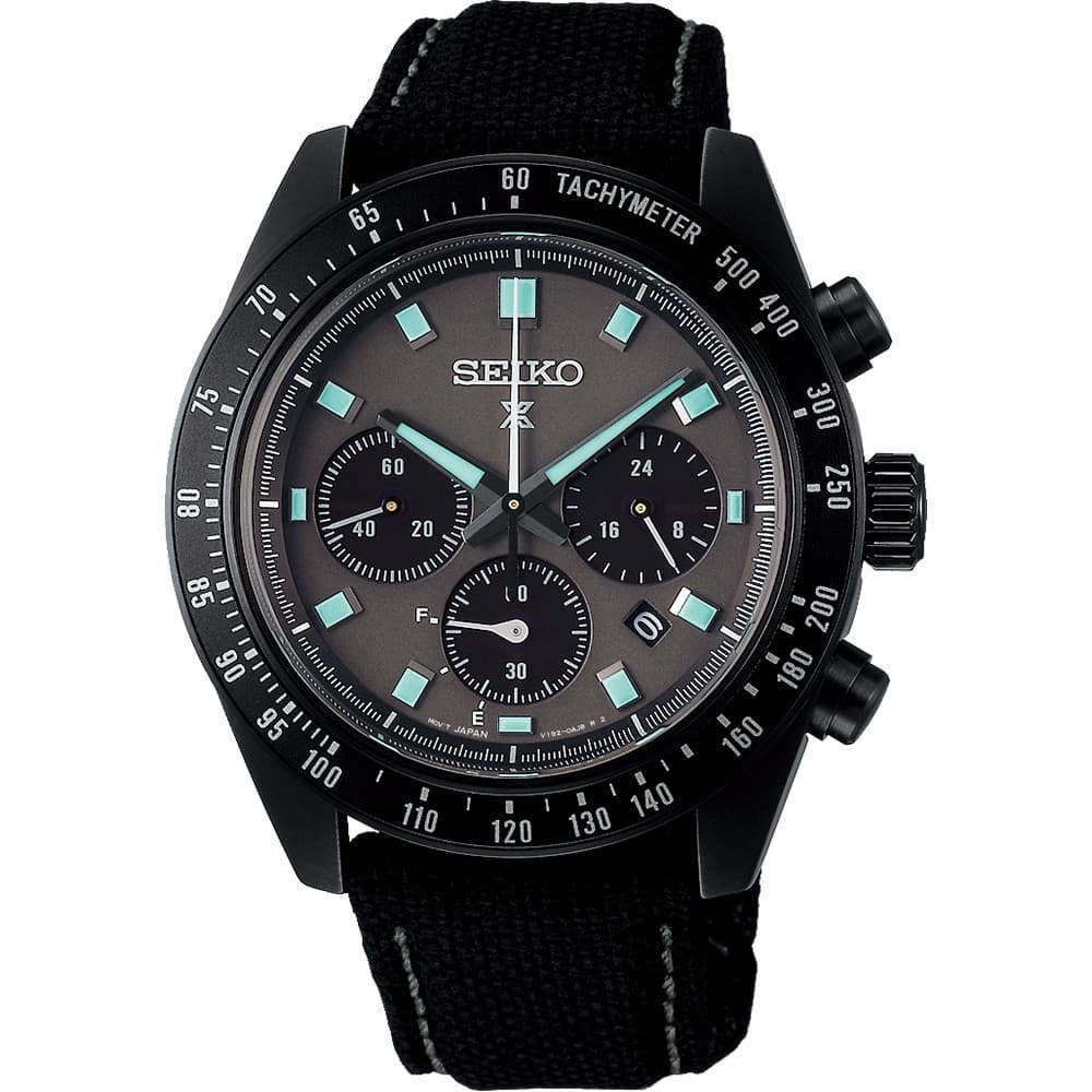 Seiko Prospex Solaire — cadran noir