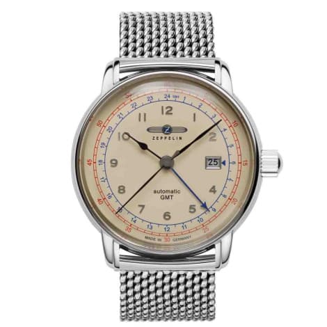 Zeppelin Montre Zeppelin LZ 126 Los Angeles Auto Automatique Cadran Beige - 7668M5