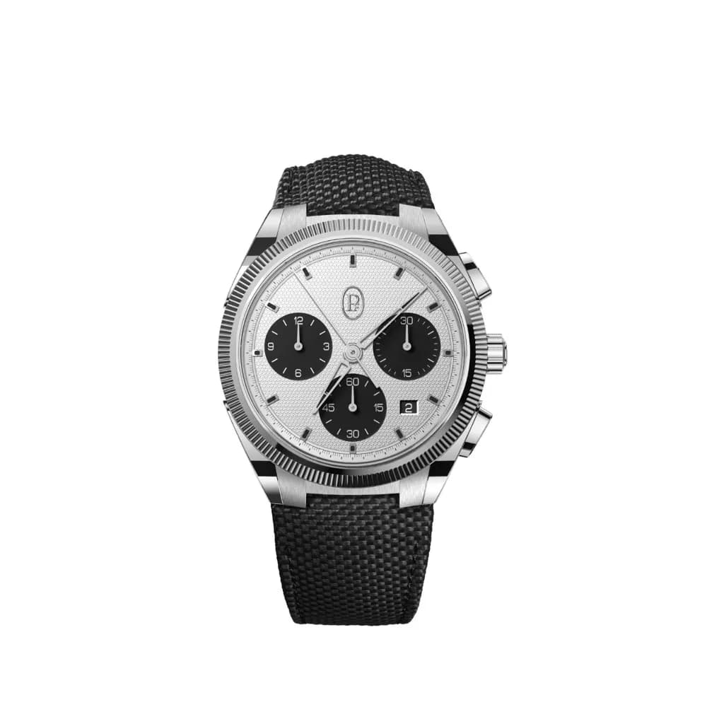 Parmigiani Fleurier Tonda Pf Sport Chronographe Steel Silver Black Cosc