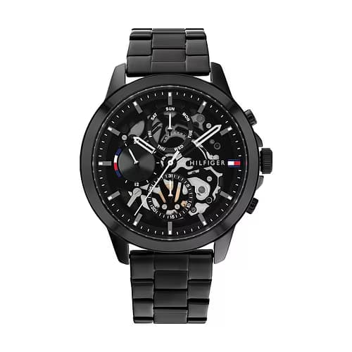 Tommy Hilfiger Montre Analogique Homme Tommy Hilfiger Acier Noir 1710478