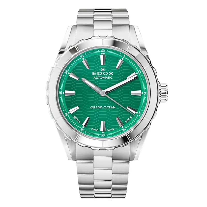 Edox Montre Grand Ocean Automatic 80140-3M-TIN