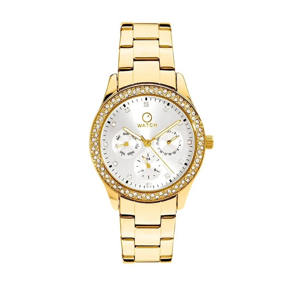 O WATCH Montre O Watch Shiny Argenté
