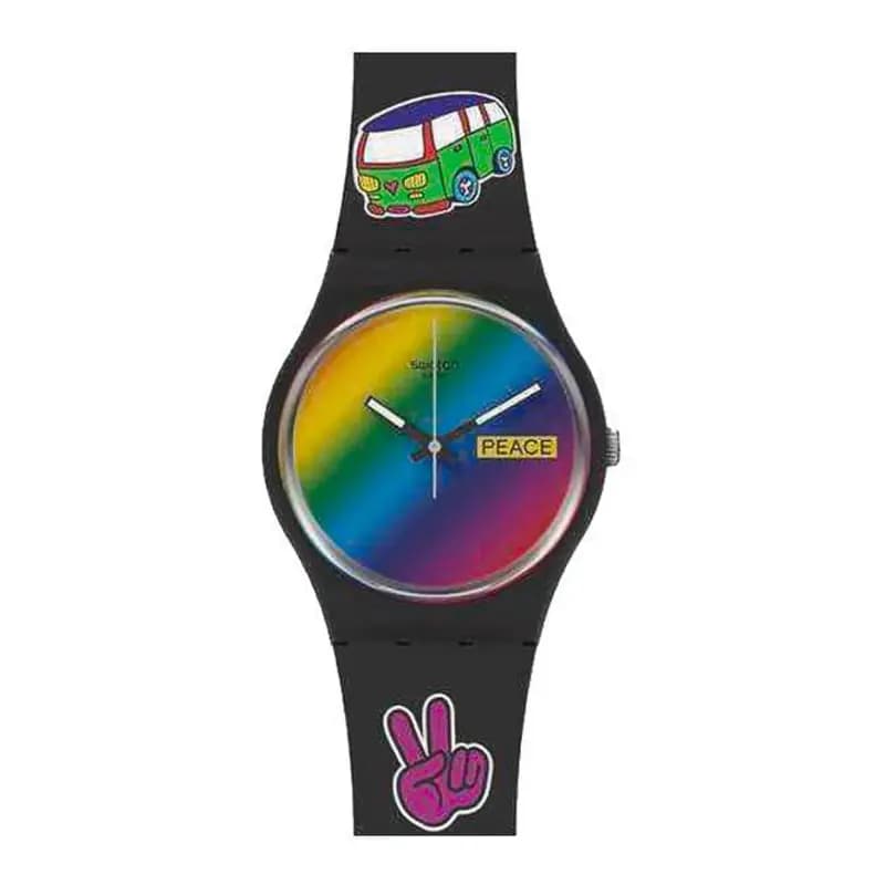Swatch Montre Go with the 'bow SO31B101