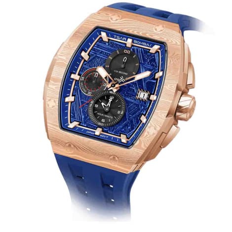 Tsar Bomba Montre Tsar Bomba - Elemental Series - Quartz II - Or Bleu - TB8211QII10