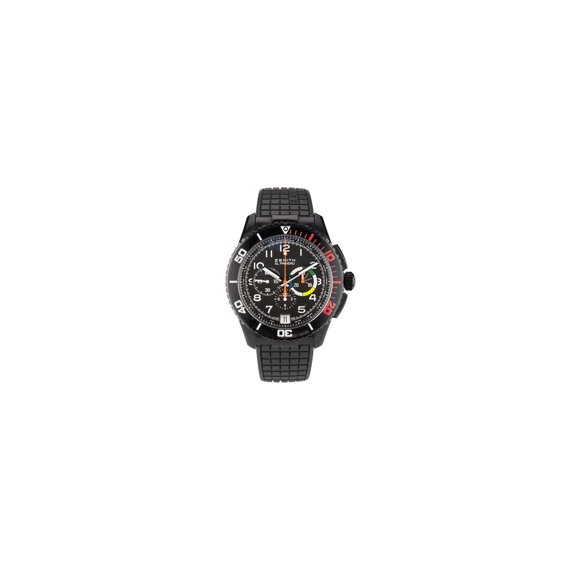 Zenith Montre Zenith Stratos Rainbow Flyback Ed. Limitée 250 ex. Full Set