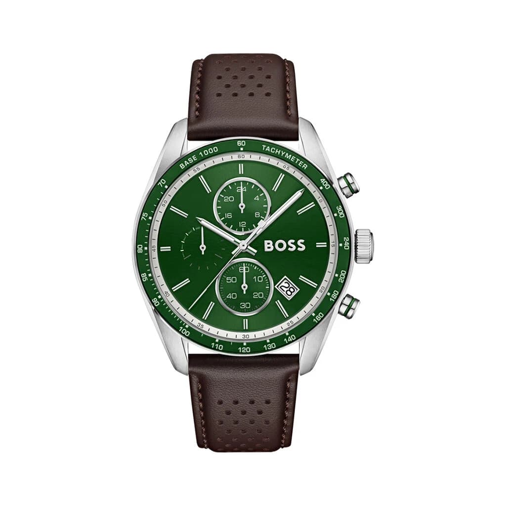 Hugo Boss Montre Hugo Boss Grand Prix Vitesse Vert
