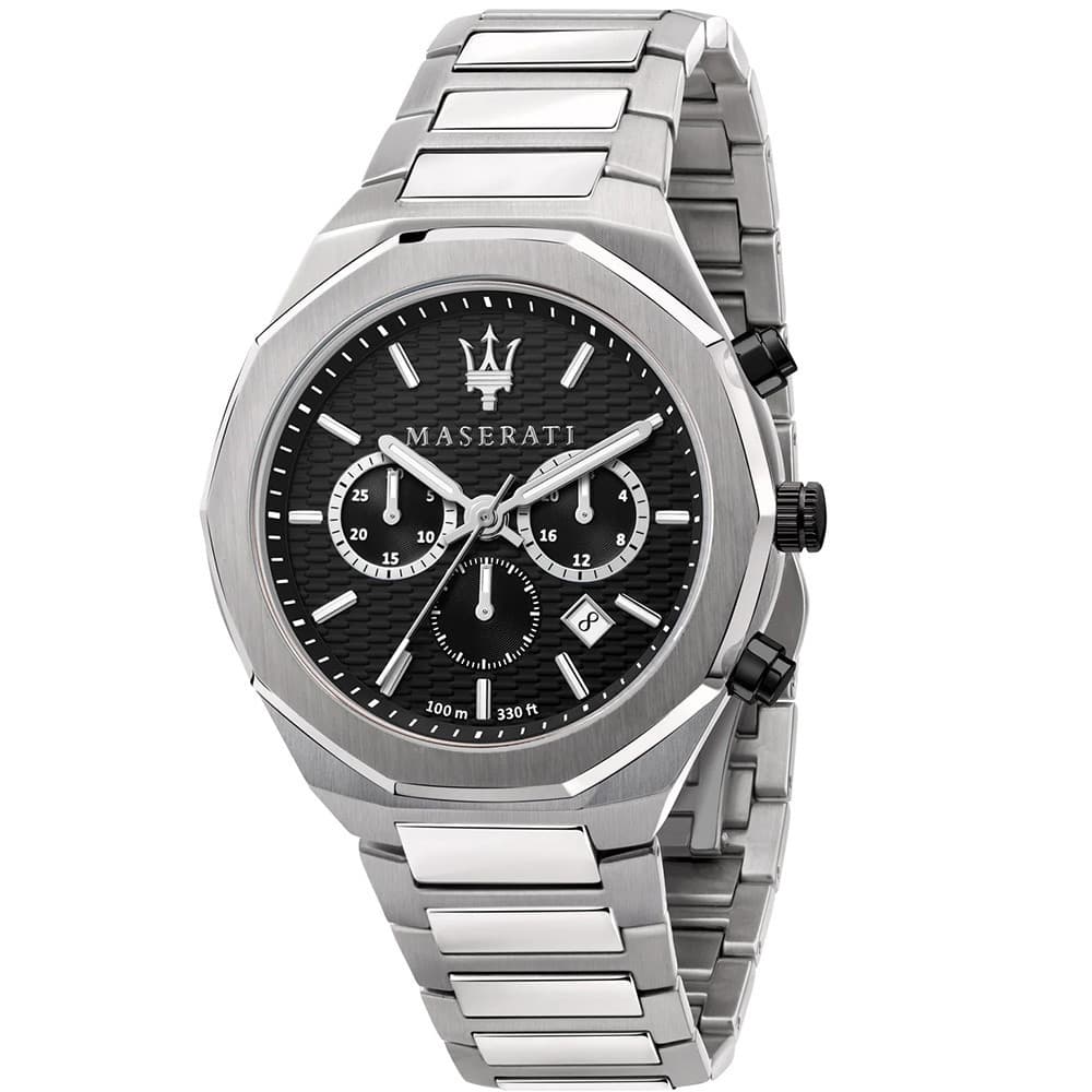 Maserati Montre Maserati en Acier Argenté