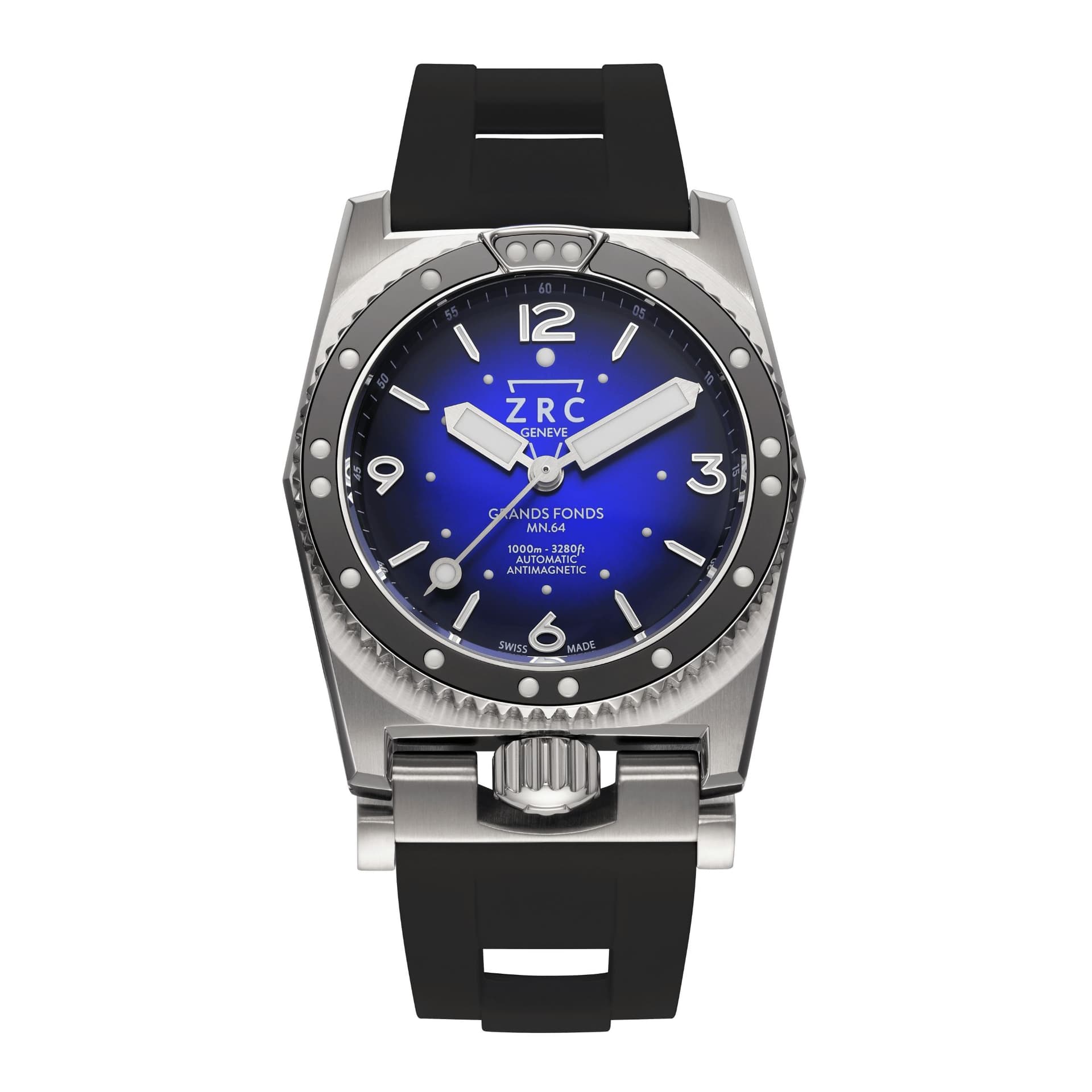 ZRC Montre ZRC Grands Fonds MN64 - Heterium - 41.5 mm - GF421618