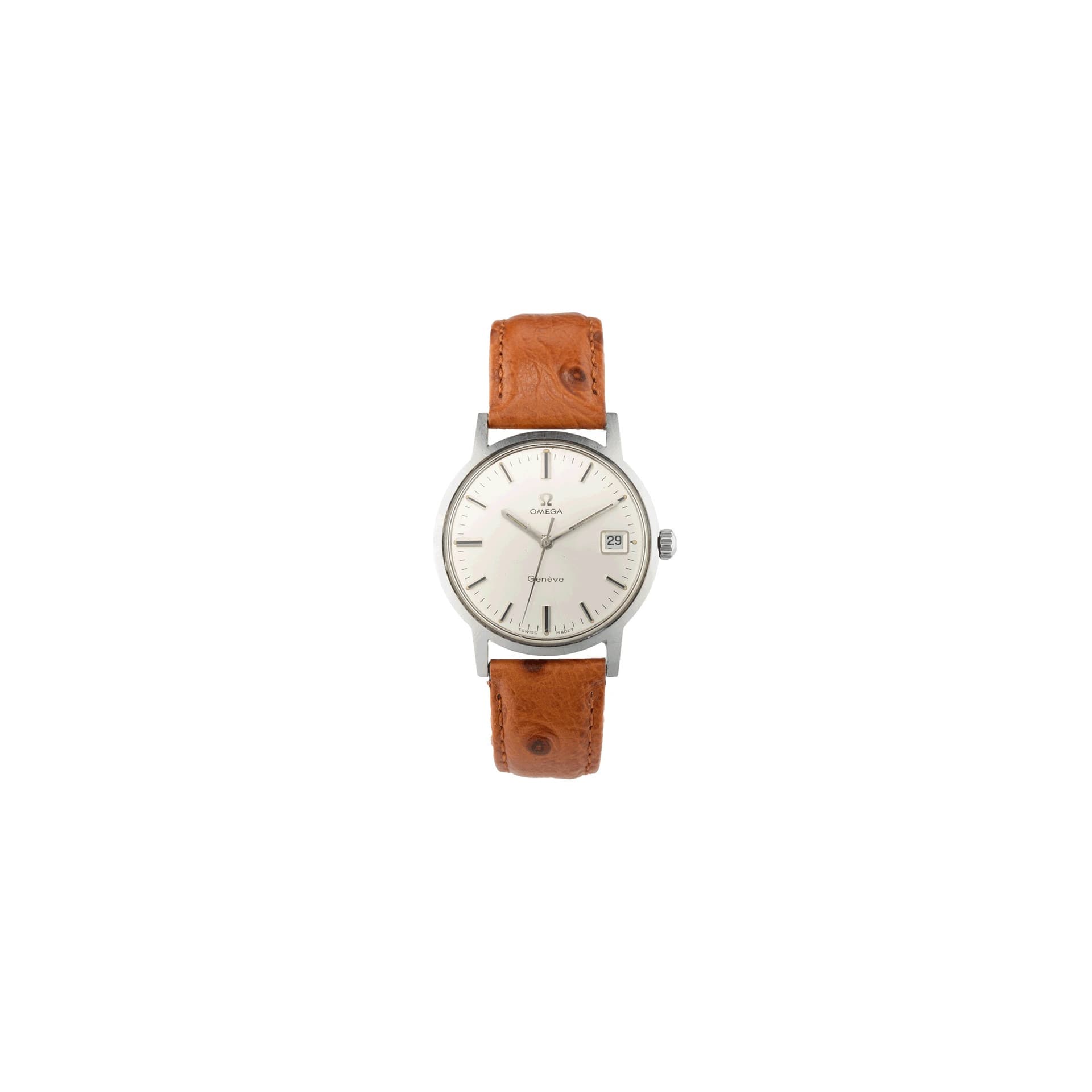 Omega Montre Omega Genève acier 1968 Ref. 136.070