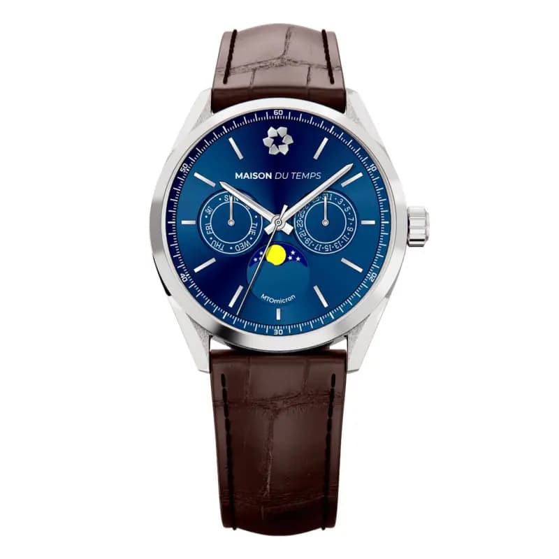 Maison du Temps Montre MTOmicron MoonPhase Bleu