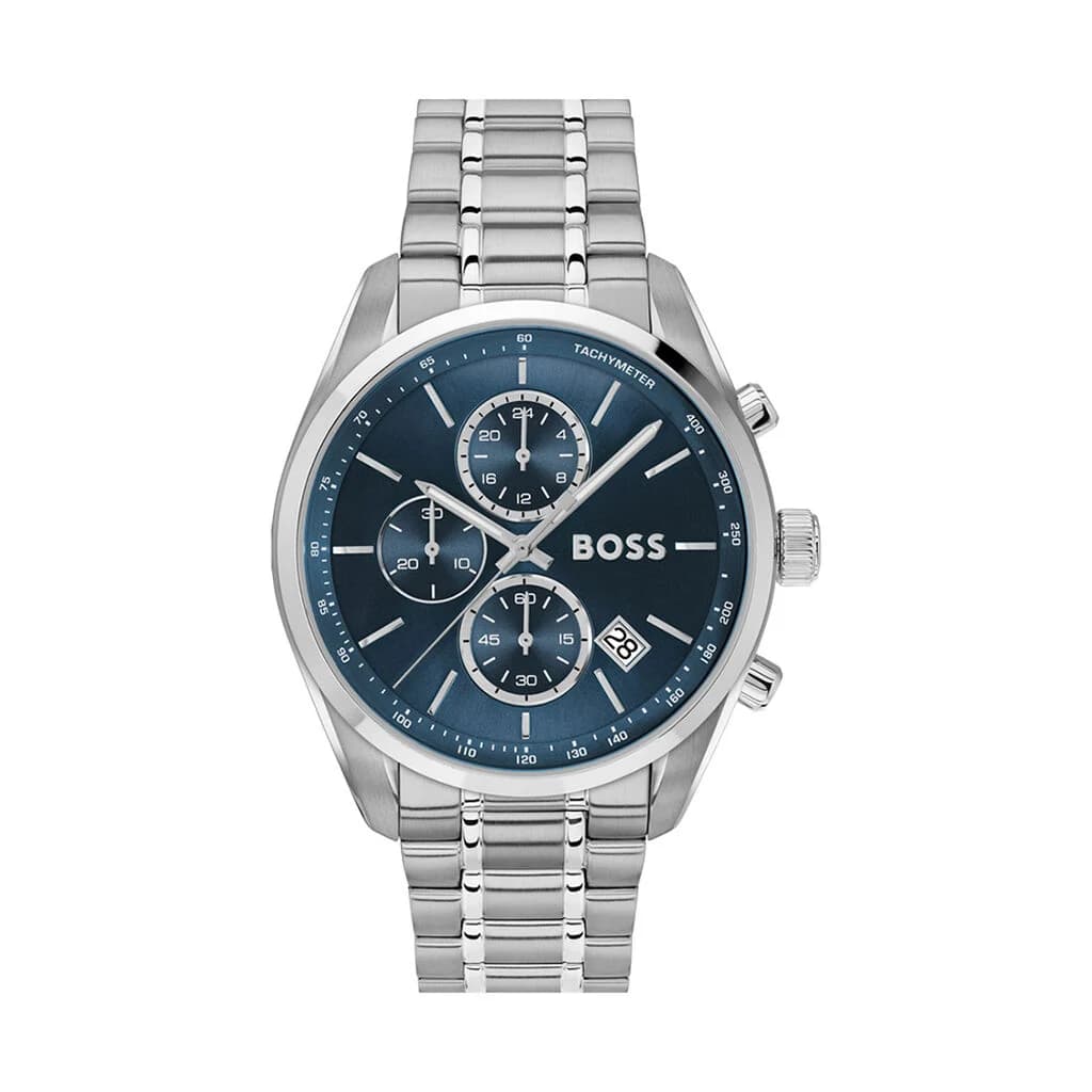 Hugo Boss Montre Boss Grand Prix 44 Bleu