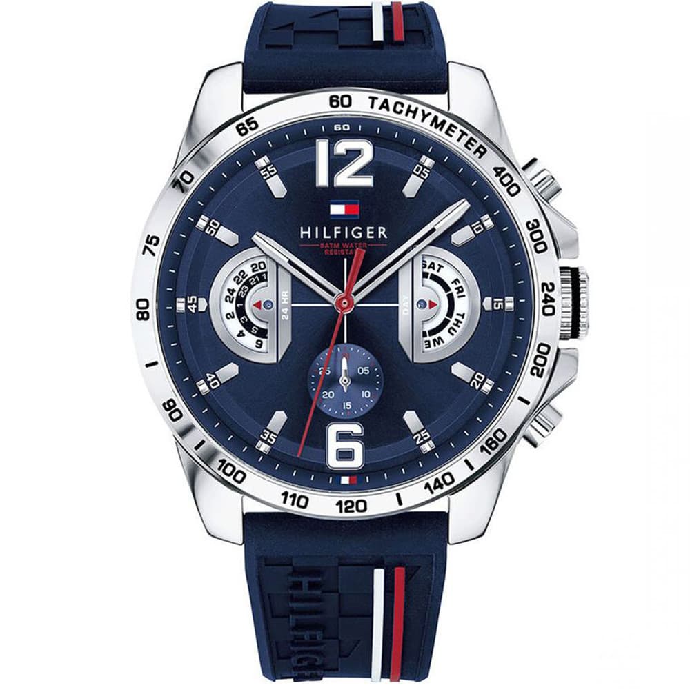 Tommy Hilfiger Montre Tommy Hilfiger en Silicone Bleu